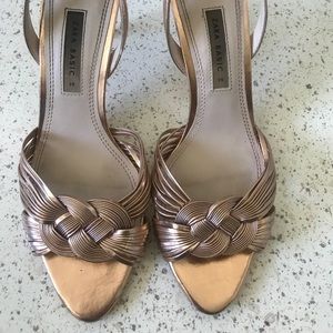 ROSE GOLD ZARA LOW HEELS